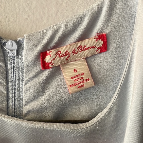 Ruby and Bloom Light Blue Party Dress - Picture 2 of 5